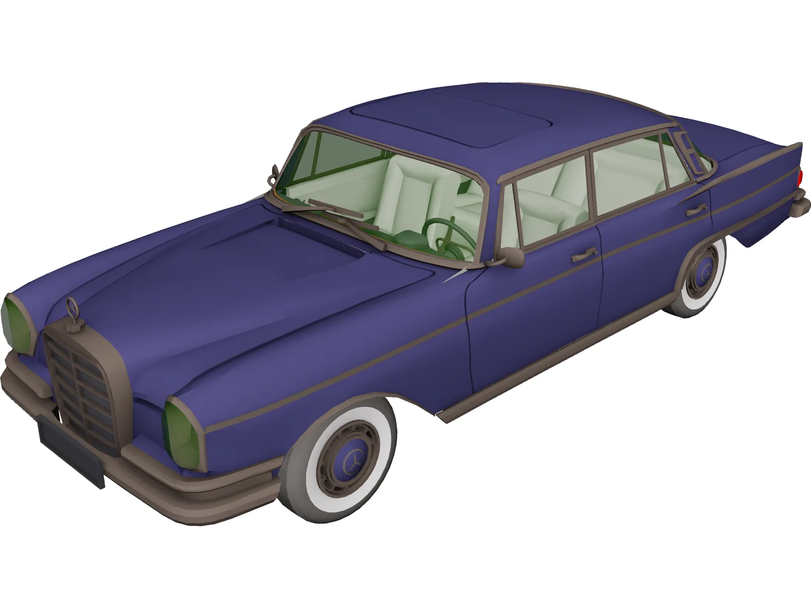 Mercedes-Benz 300 SE 3D Model