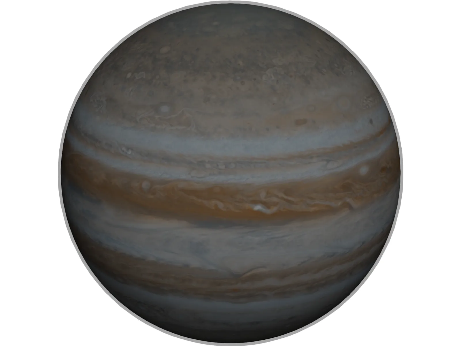 Planet Jupiter 3D Model