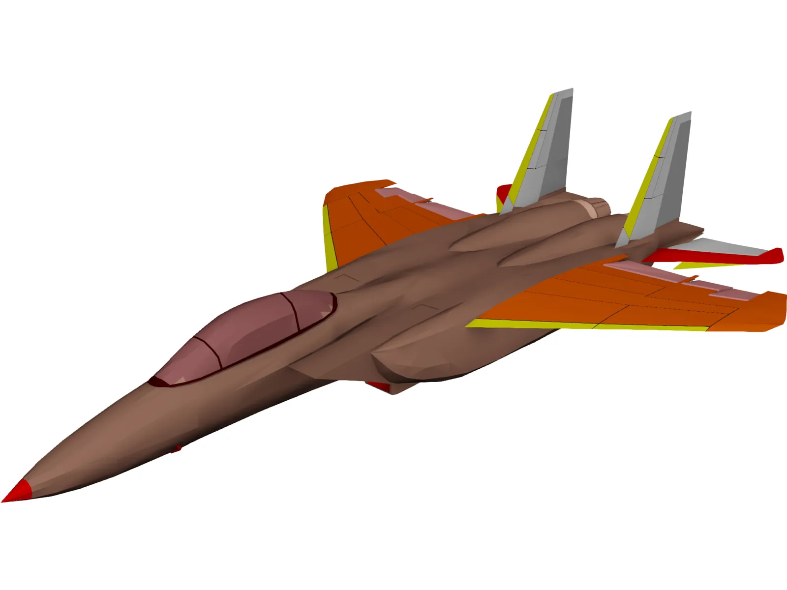 F-15E 3D Model