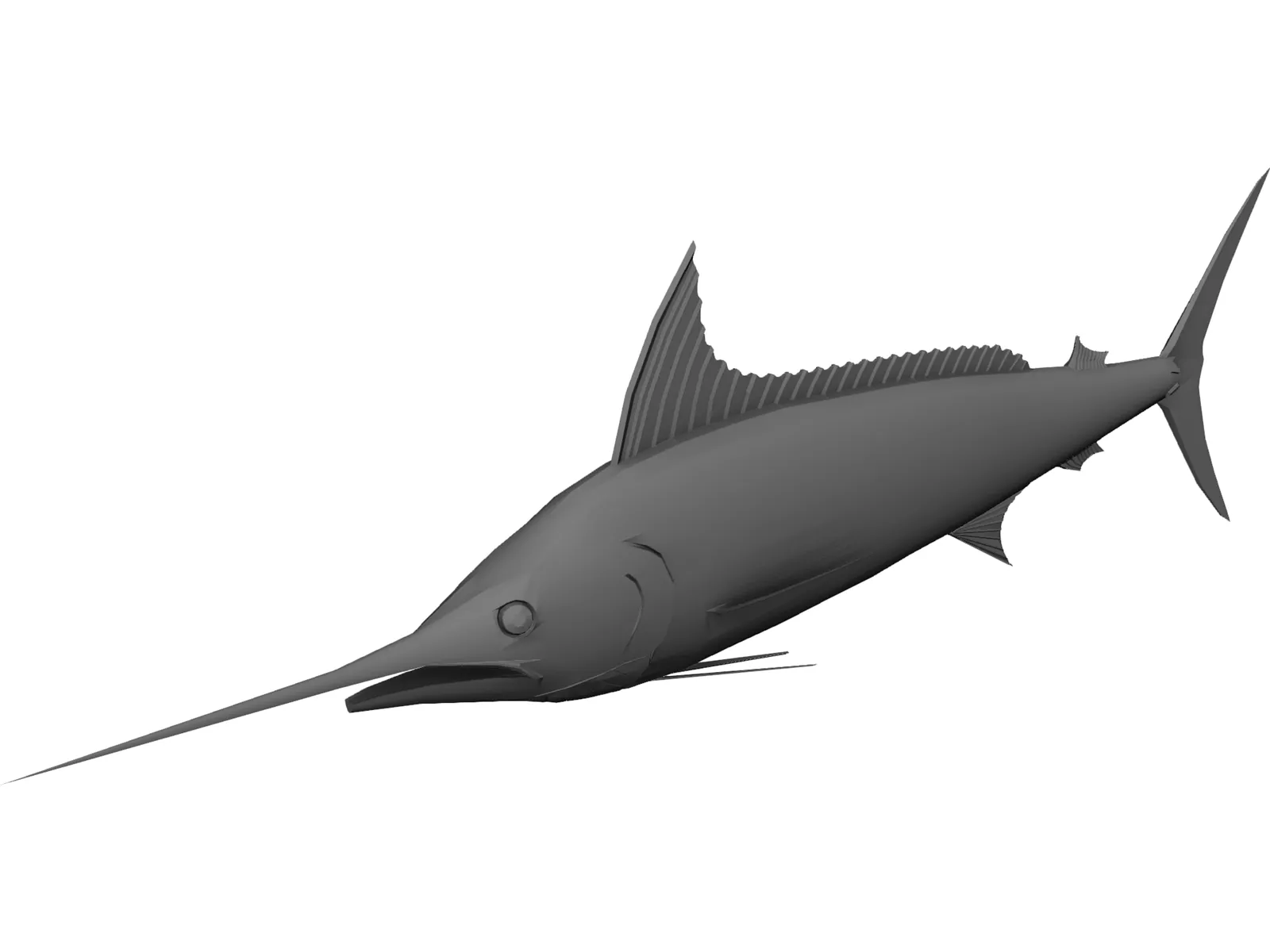 Marlin 3D Model