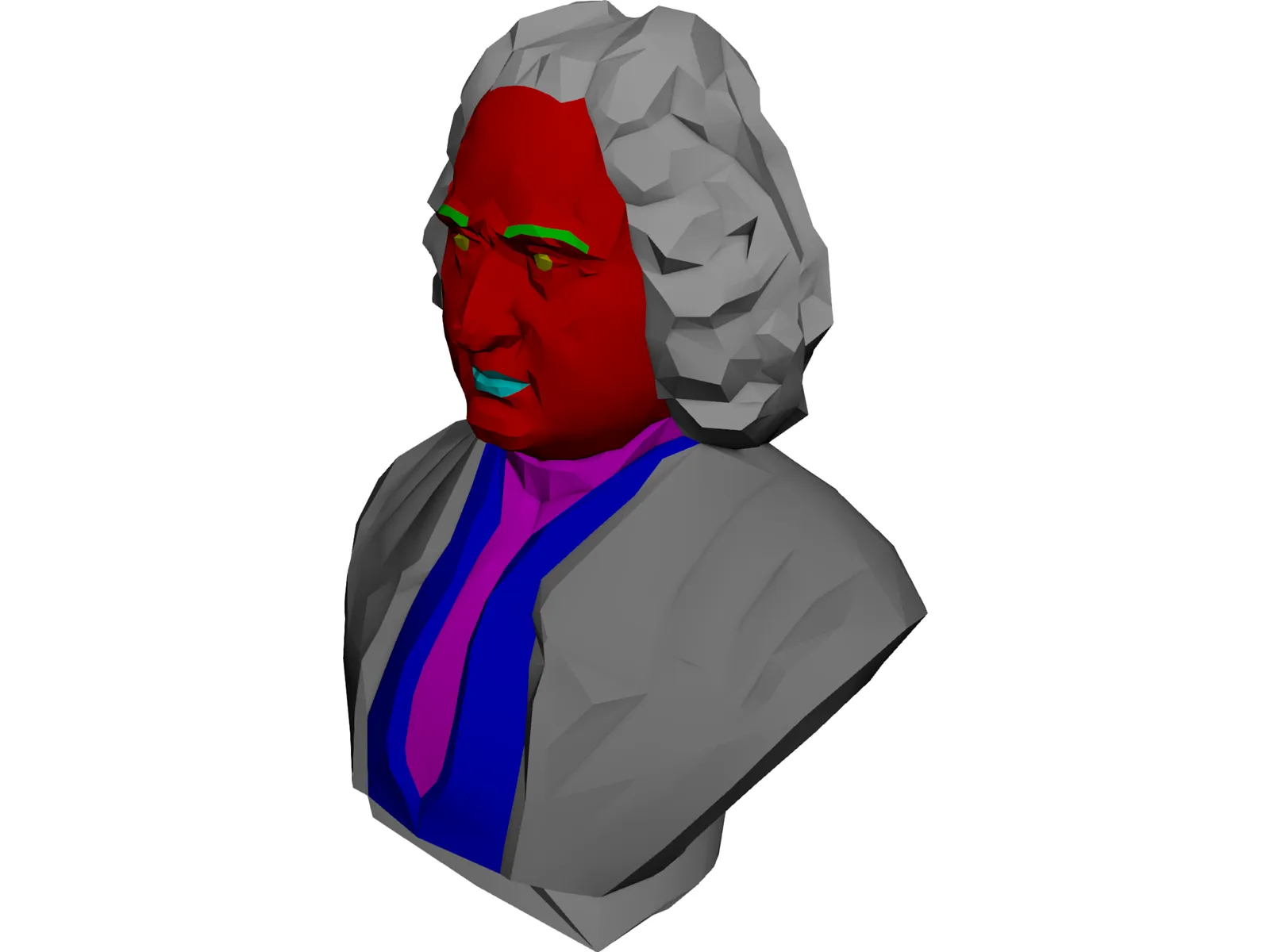 Bach 3D Model