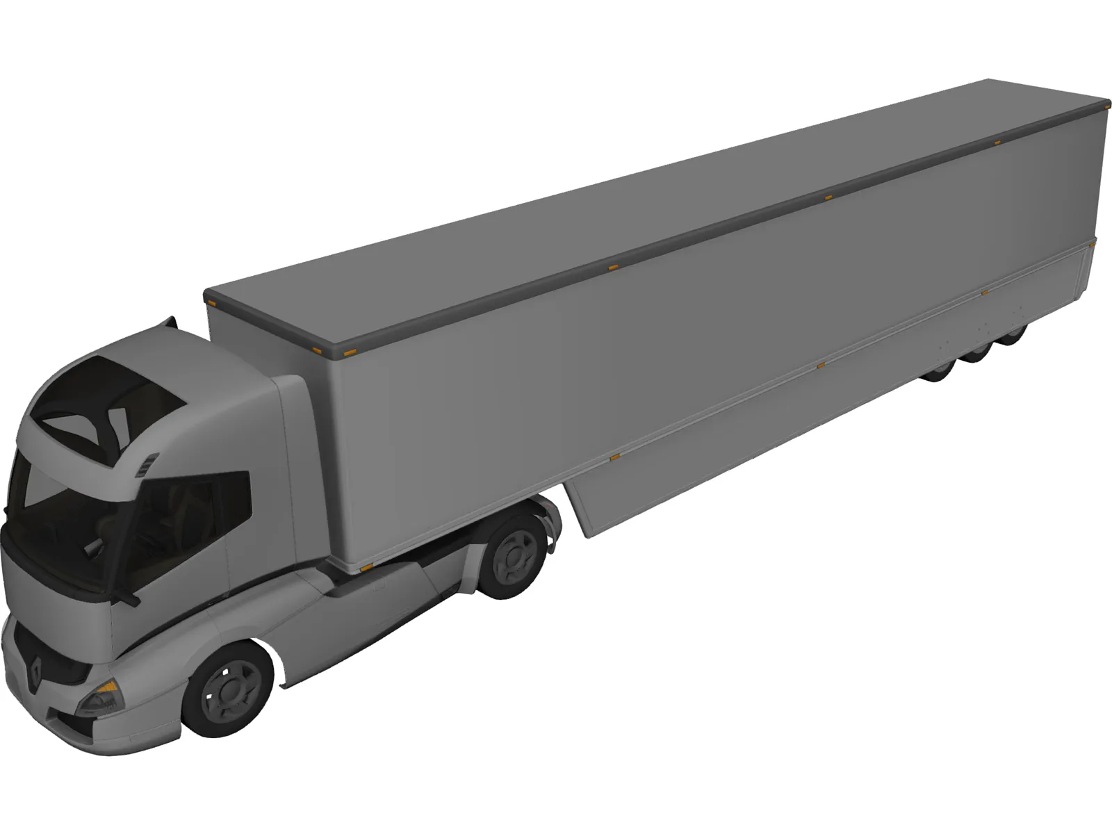 Renault Radiance Concept Truck 3D Model