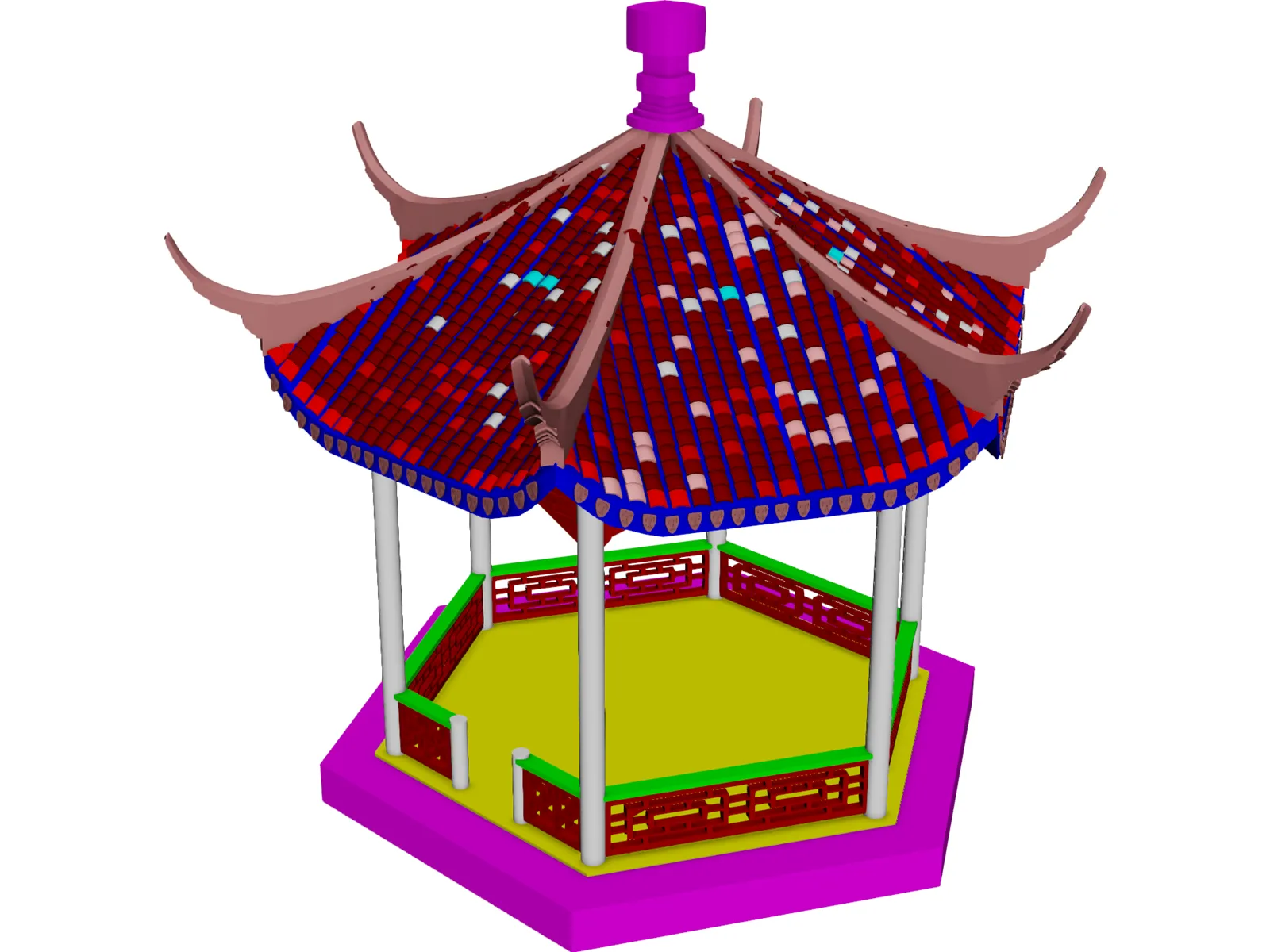 Pavilion 3D Model