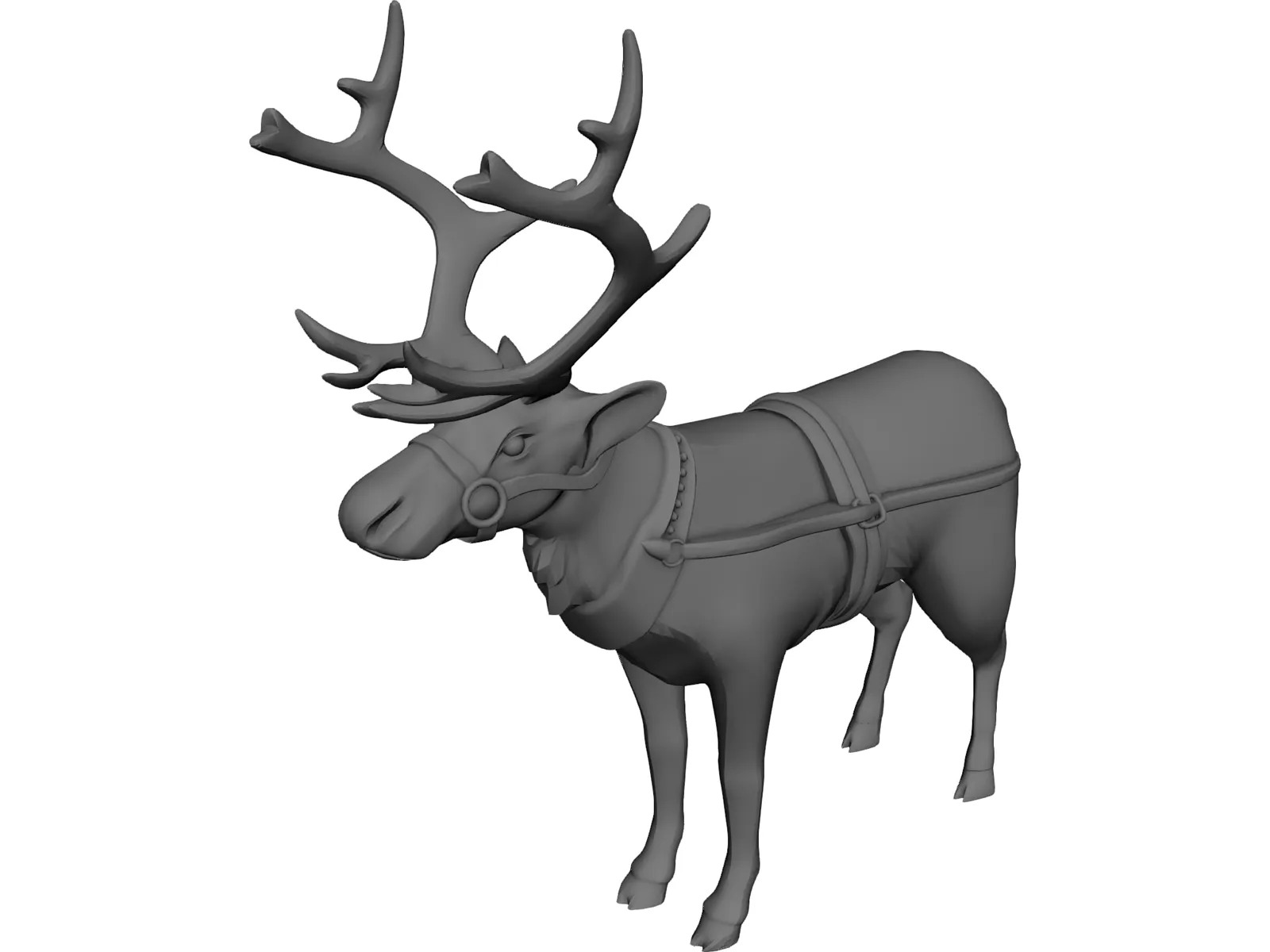 Reindeer 3D Model