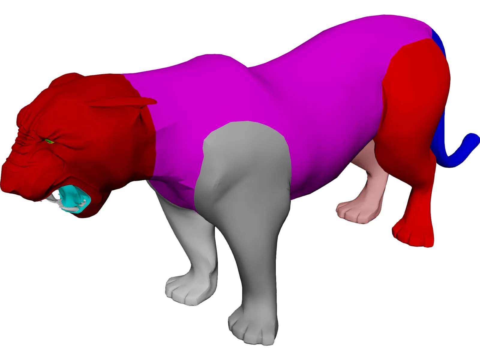 Panther 3D Model