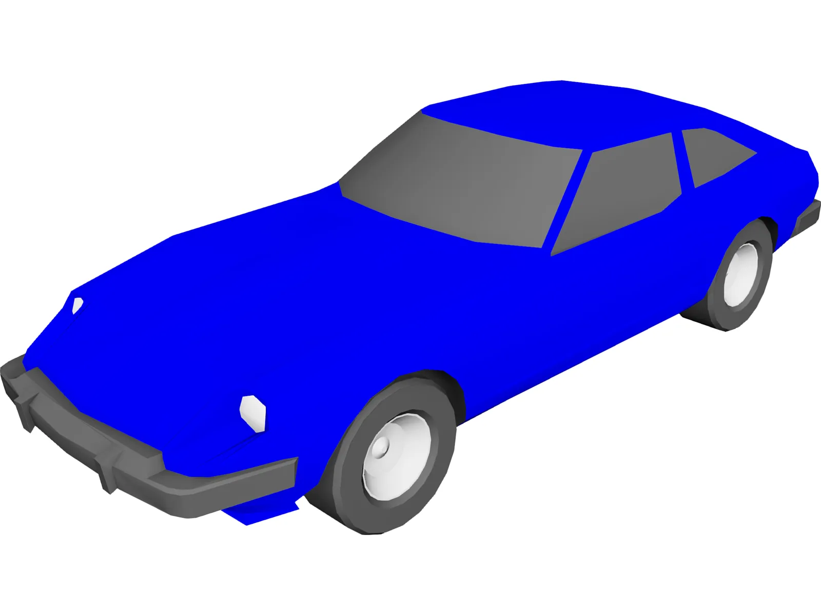 Nissan 280ZX (1977) 3D Model