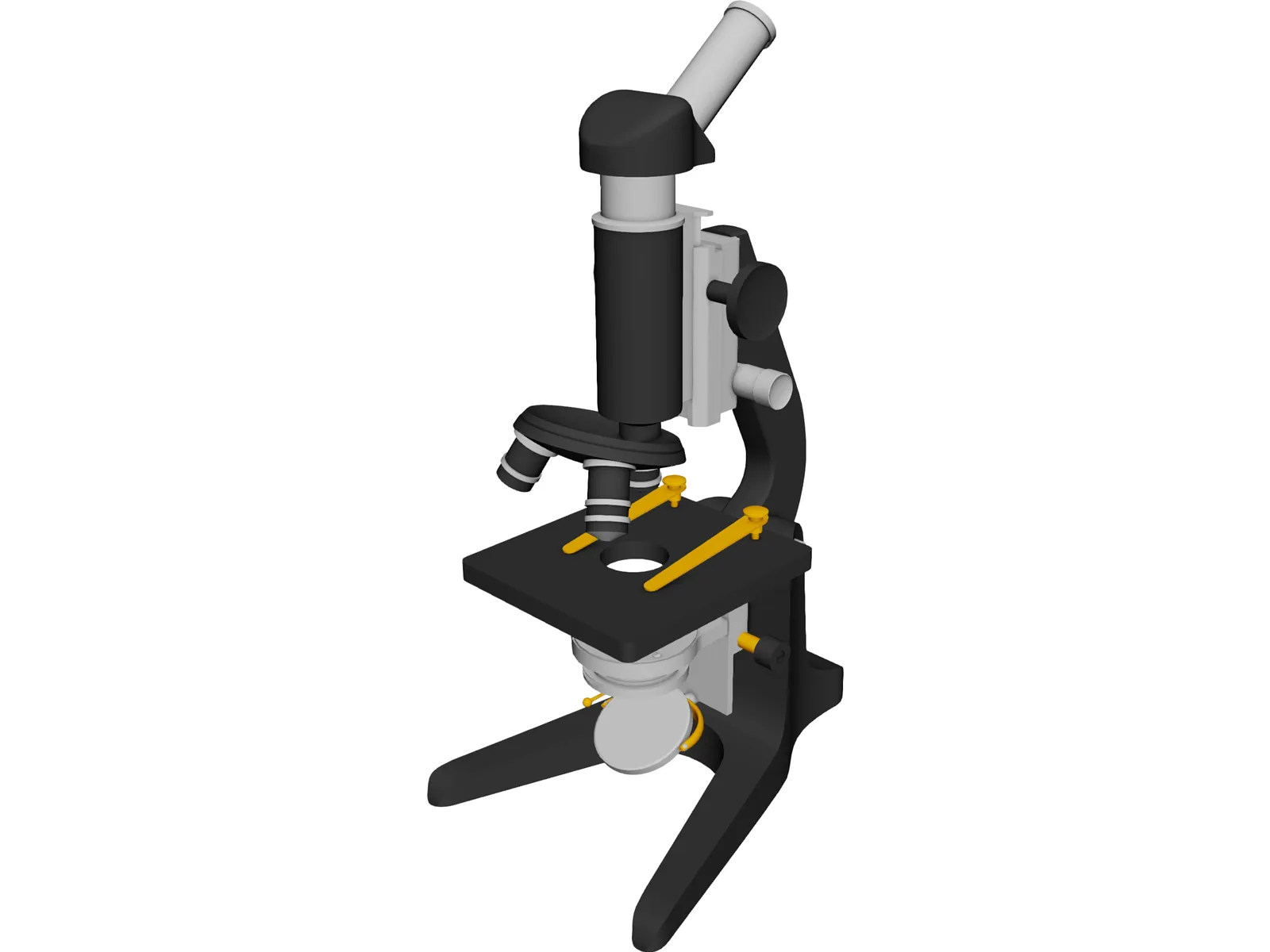 Microscope 3D Model