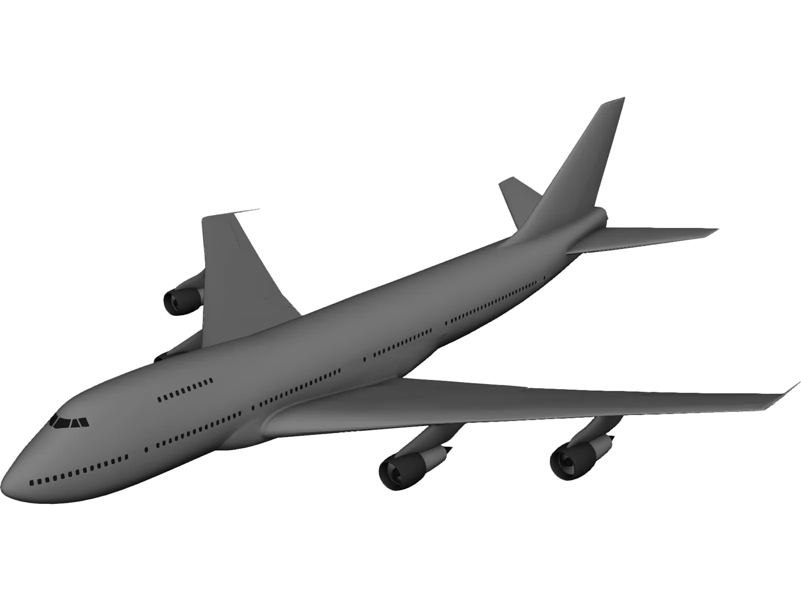 Boeing 747 3D Model