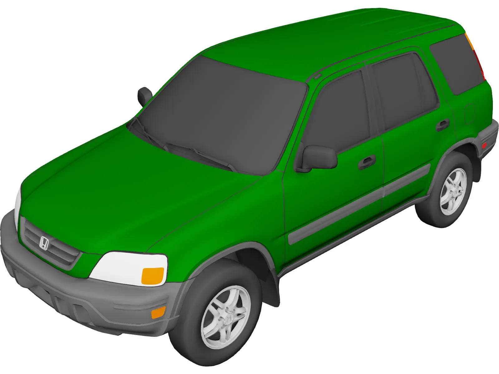 Honda CRV (1997) 3D Model