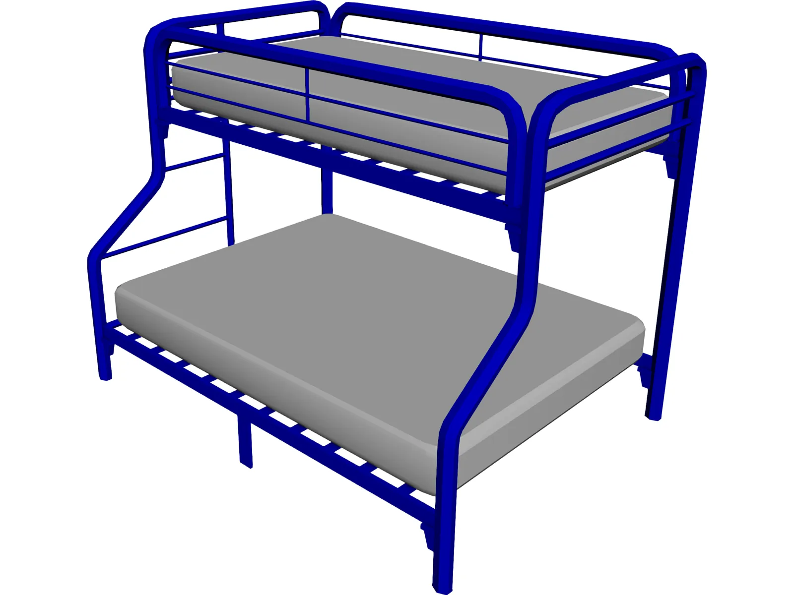 Bed Bunk 3D Model