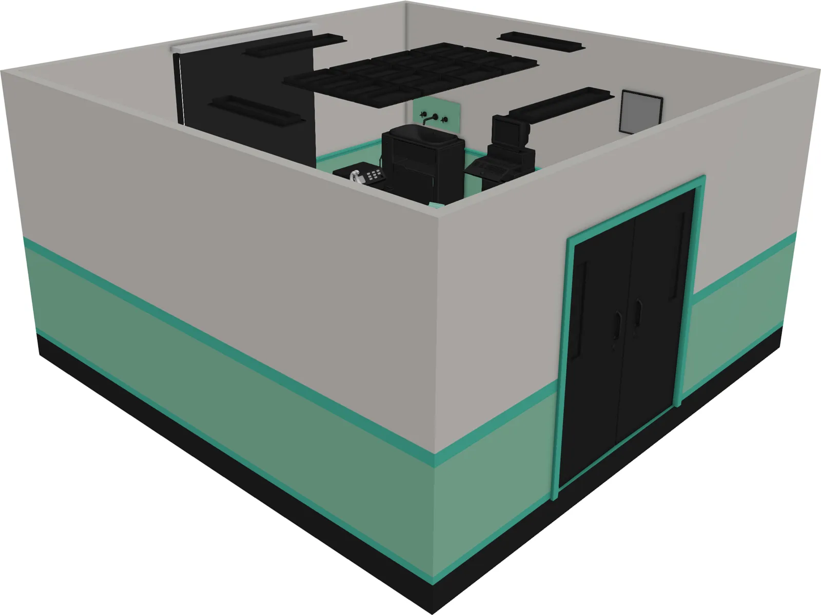 Examination Room 3D Model