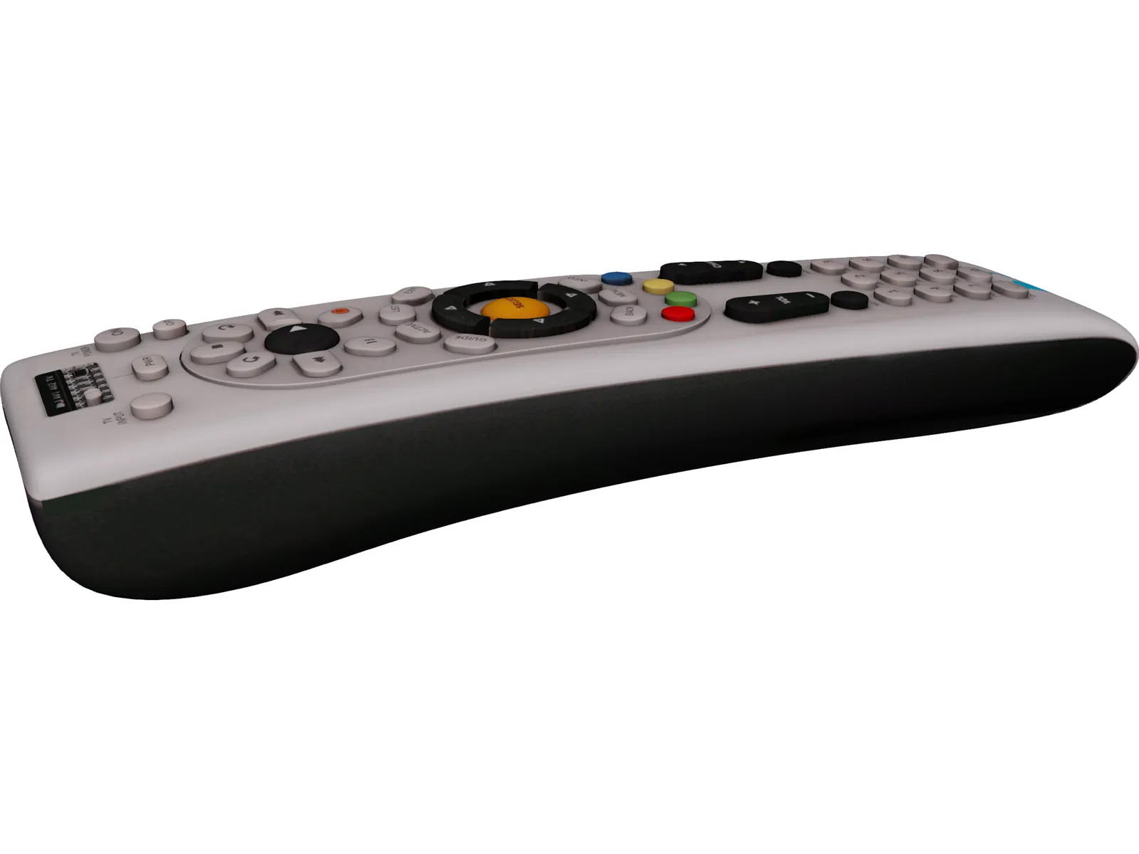 DirecTV Remote Control 3D Model