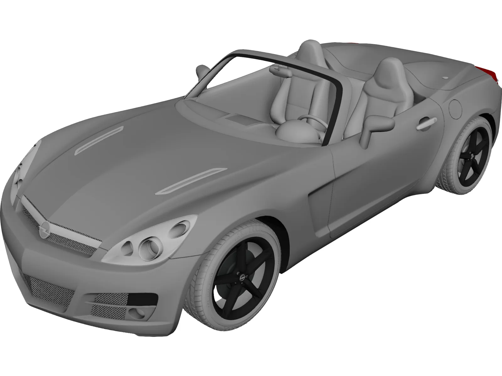 Opel GT (2007) 3D Model