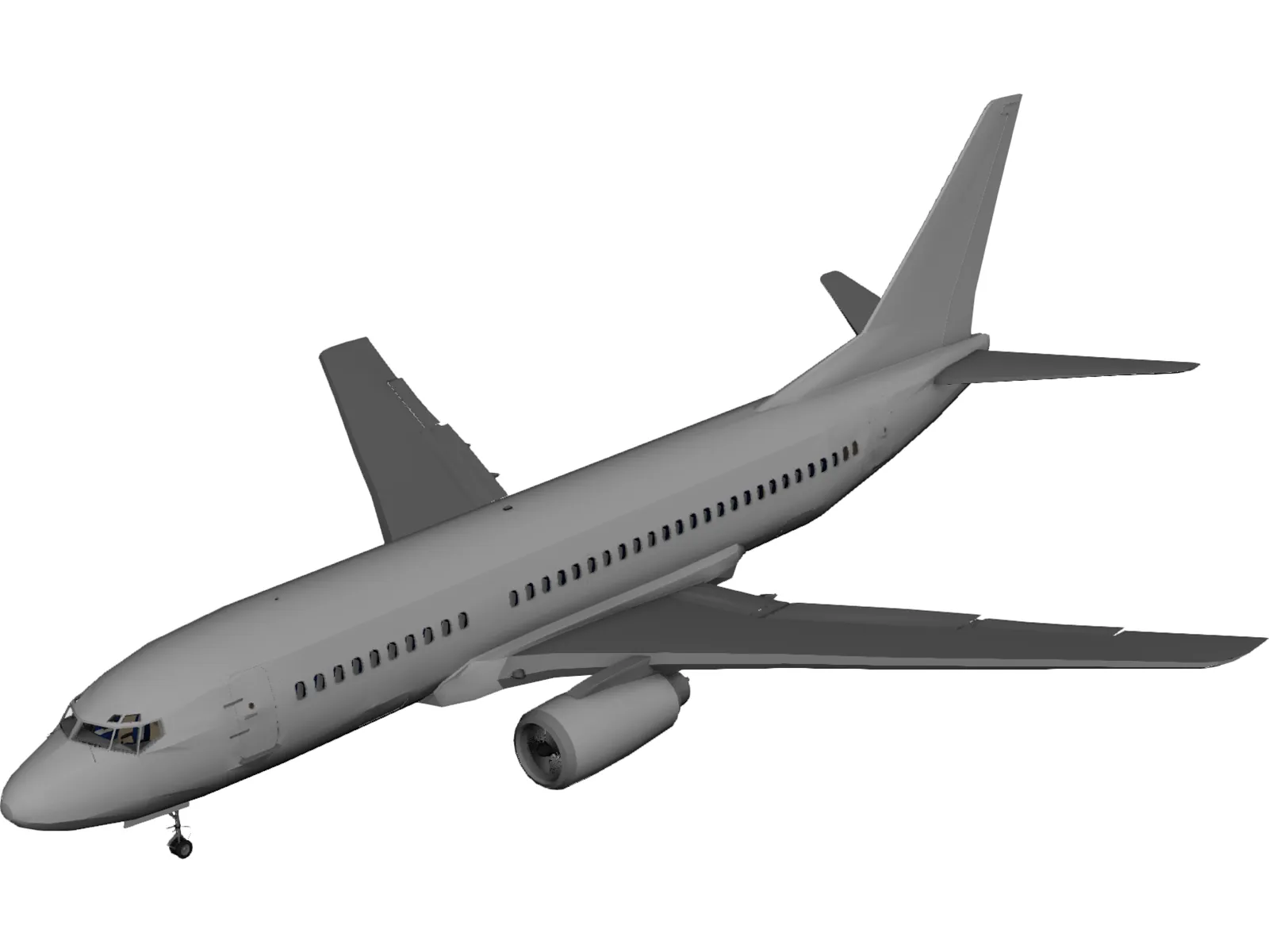 Boeing 737-700 [+Interior] 3D Model