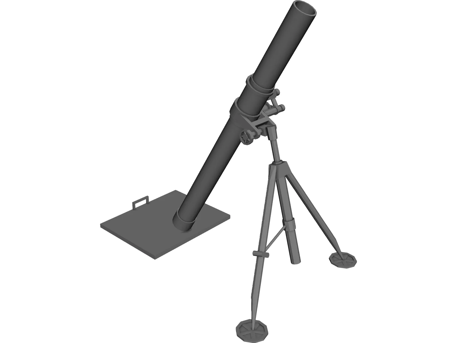 Mortar 3D Model