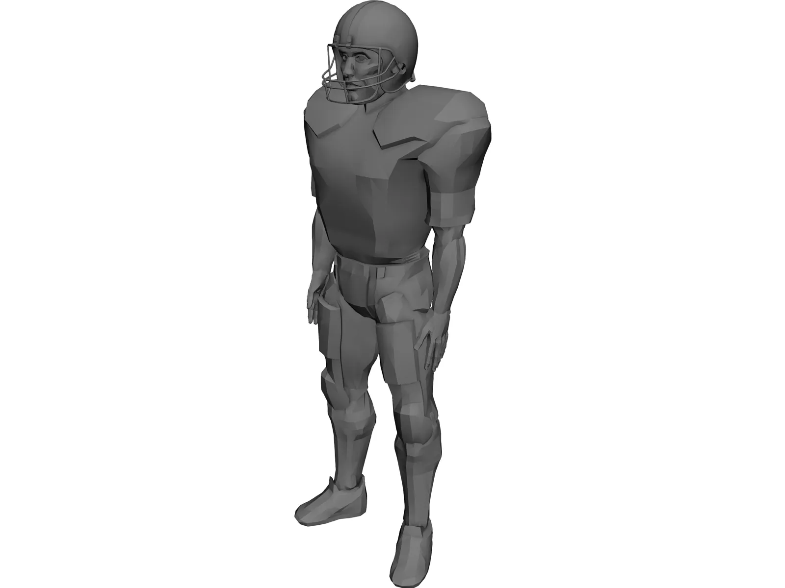 Football Player Pants 3D model