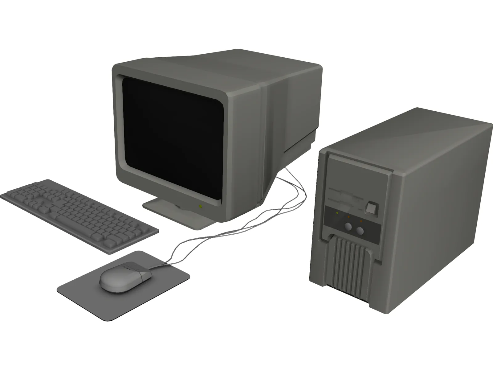 Computer 3D Model