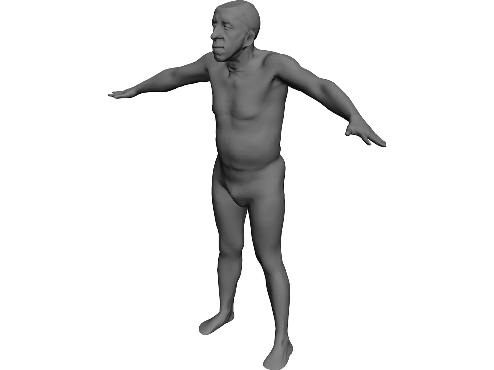 Man Old 3D Model