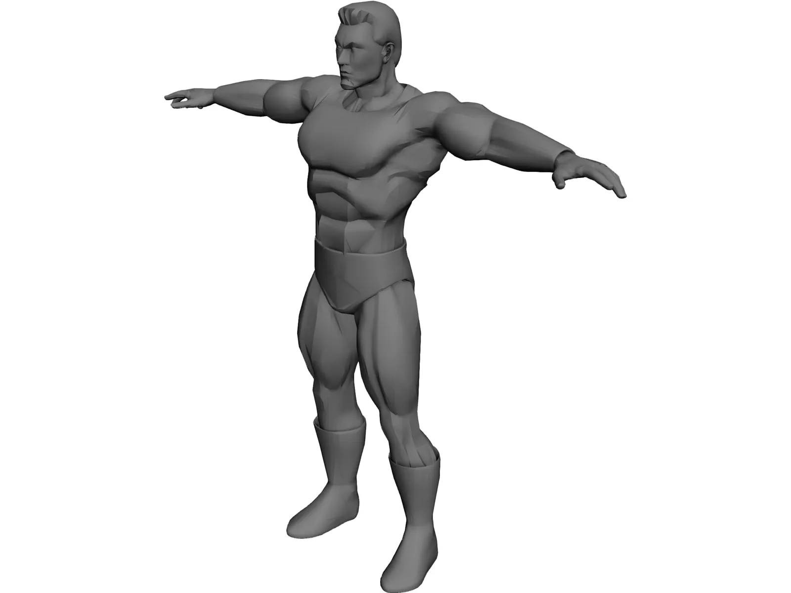 Hero 3D Model