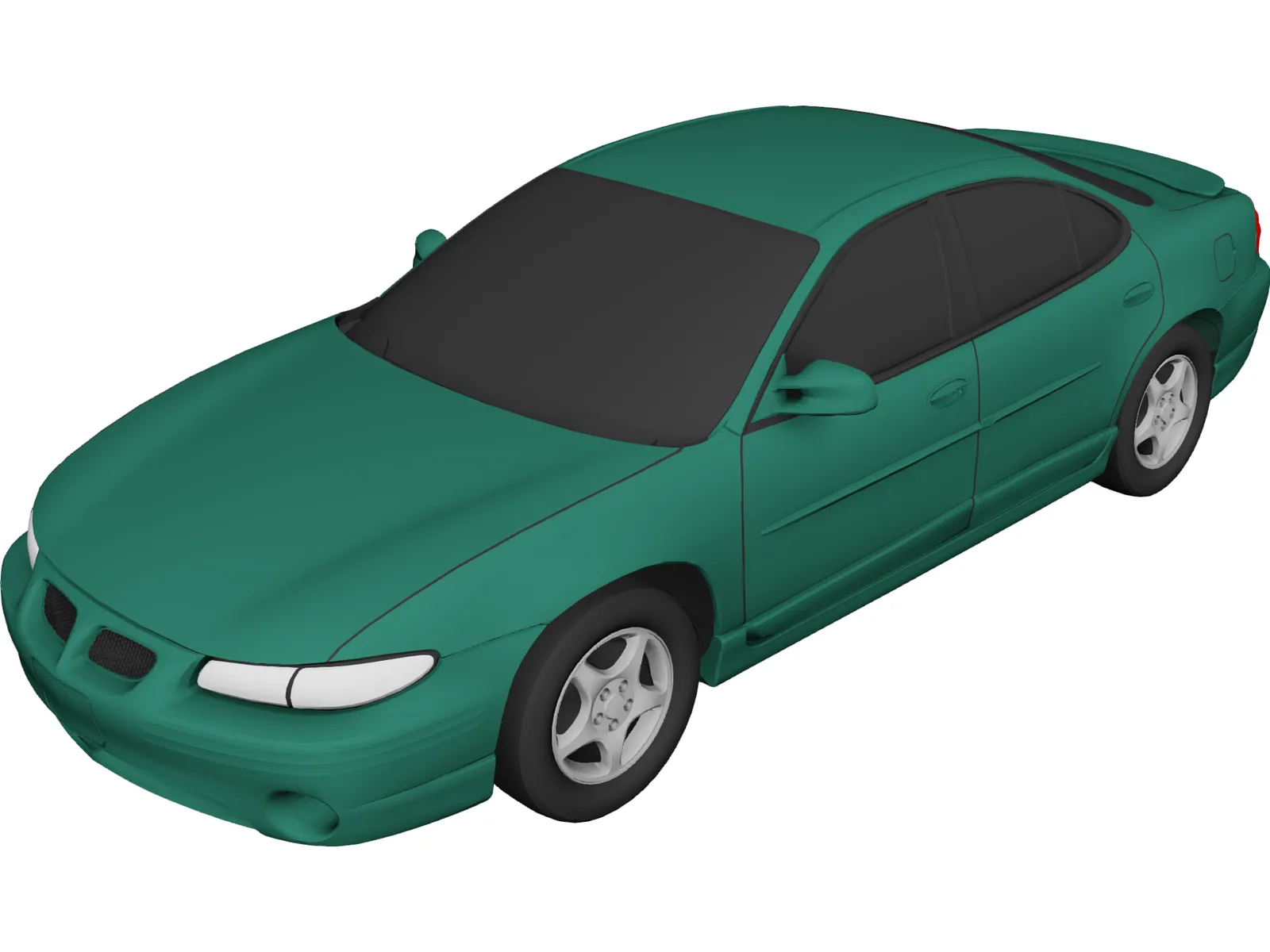 Pontiac Grand Prix (1997) 3D Model