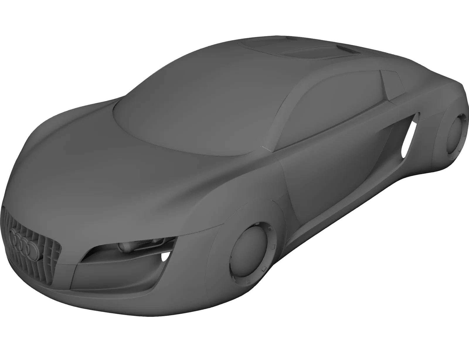 Audi RSQ Concept 3D Model