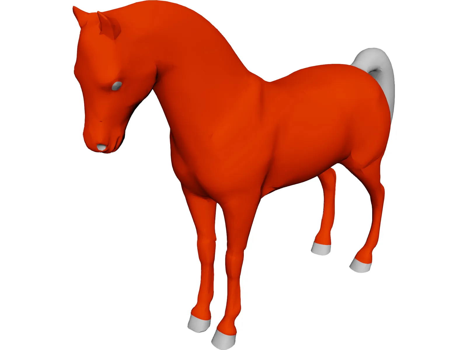 Horse 3D Model