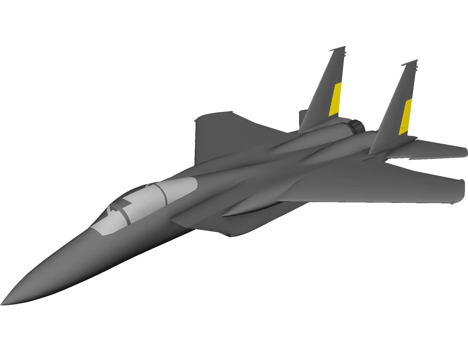 F-15C 3D Model