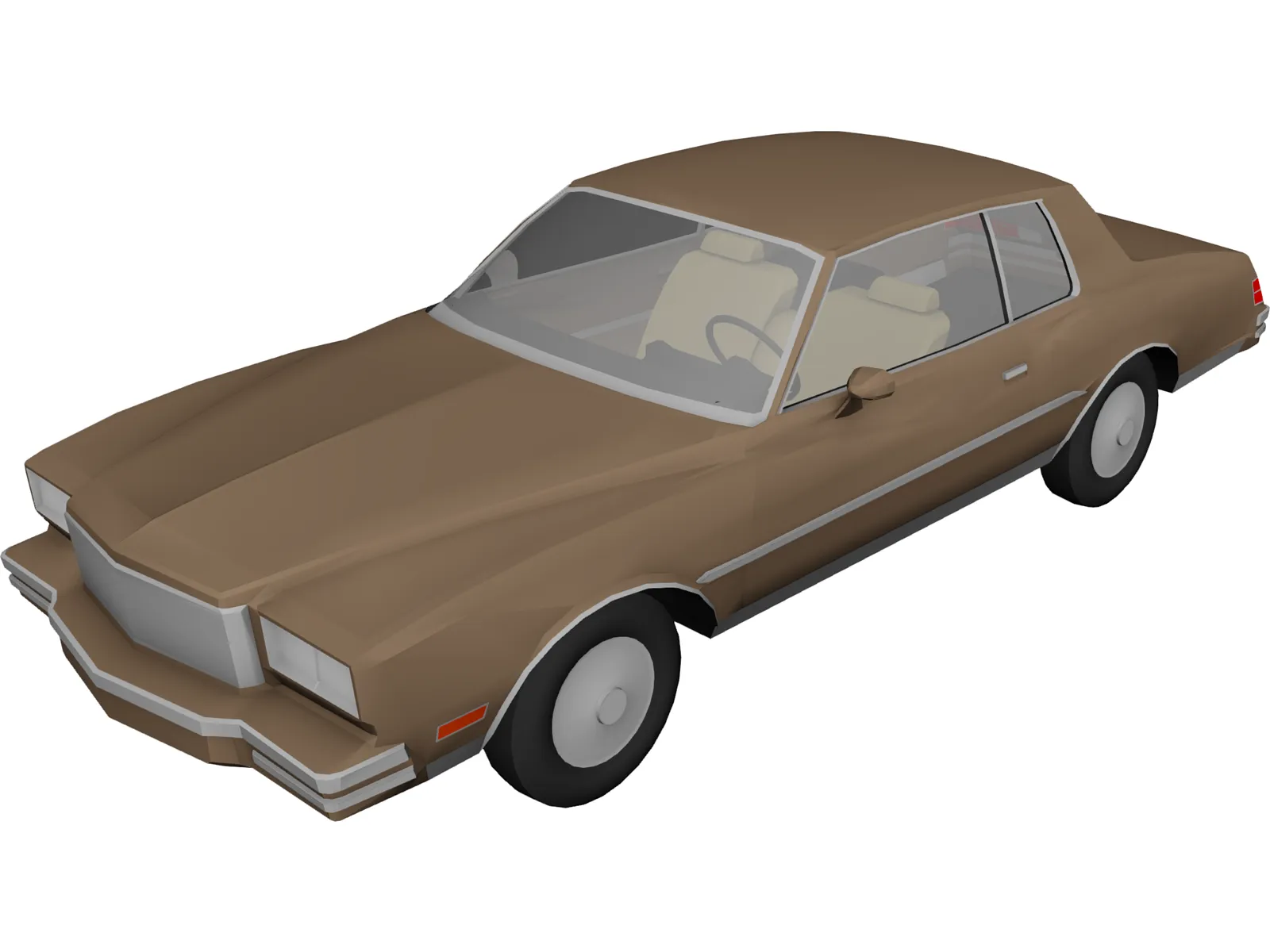 Chevrolet Monte Carlo (1980) 3D Model