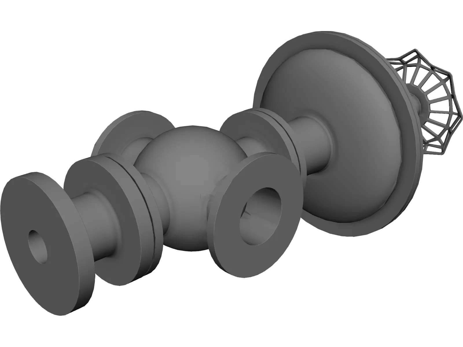 Valve Condensation 3D Model