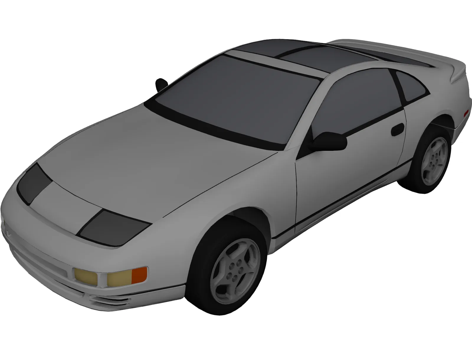 Nissan 300ZX (1993) 3D Model