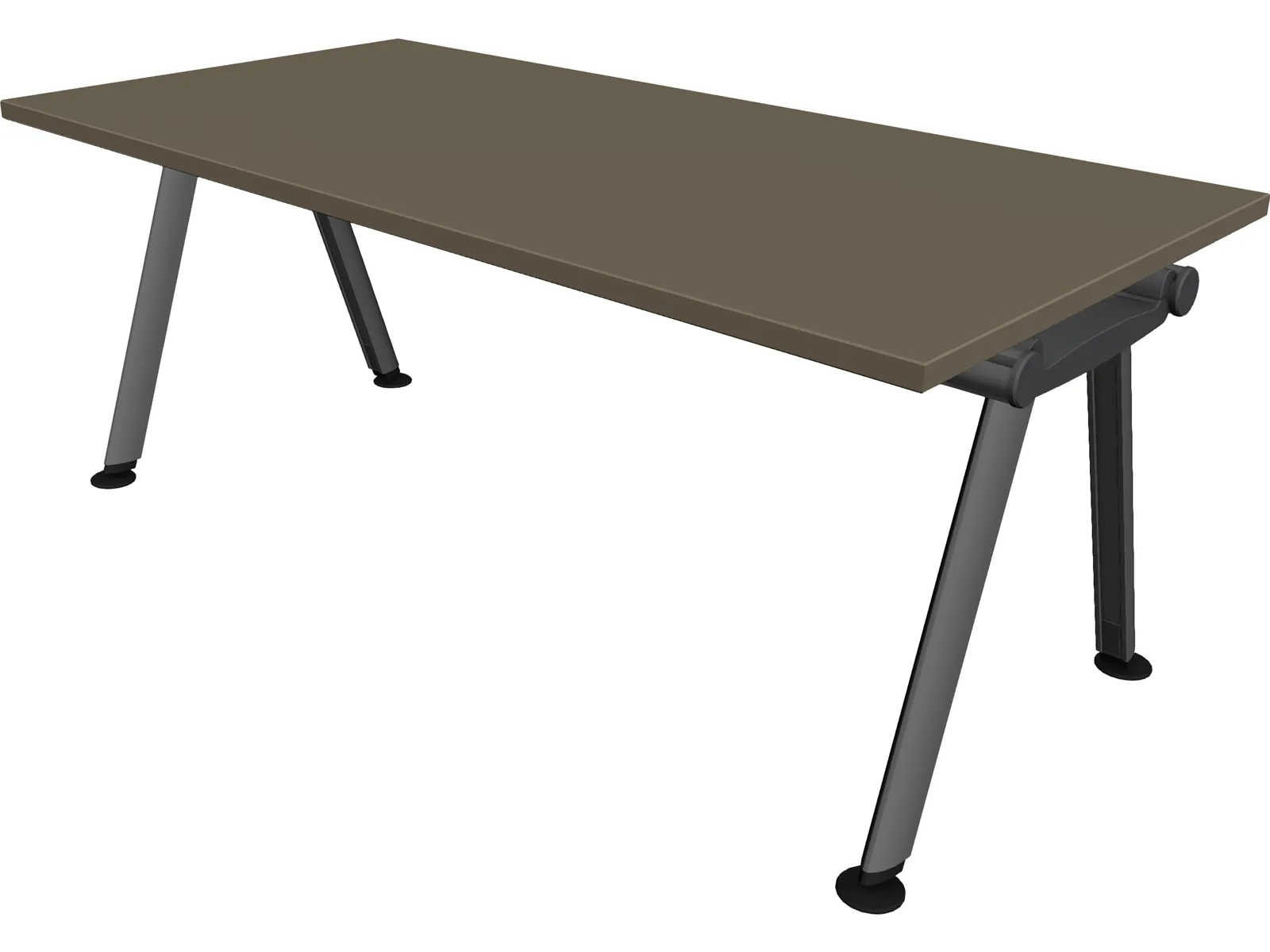 Office Table 3D Model