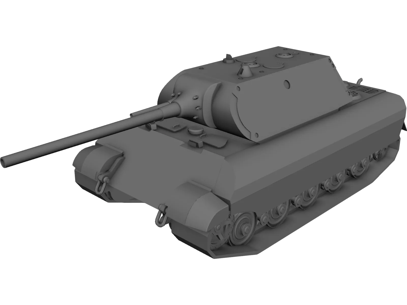 E-100  3D Model