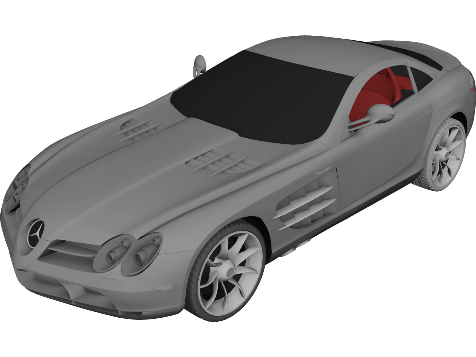 Mercedes-Benz SLR McLaren 3D Model