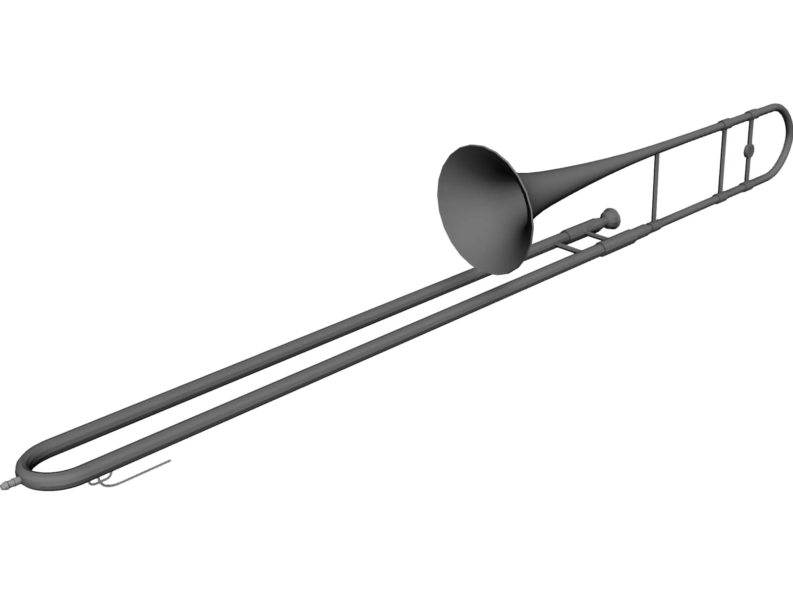 Trombone 3D Model