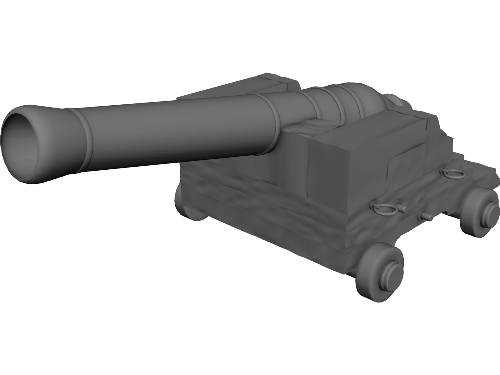 Cannon 3D Model