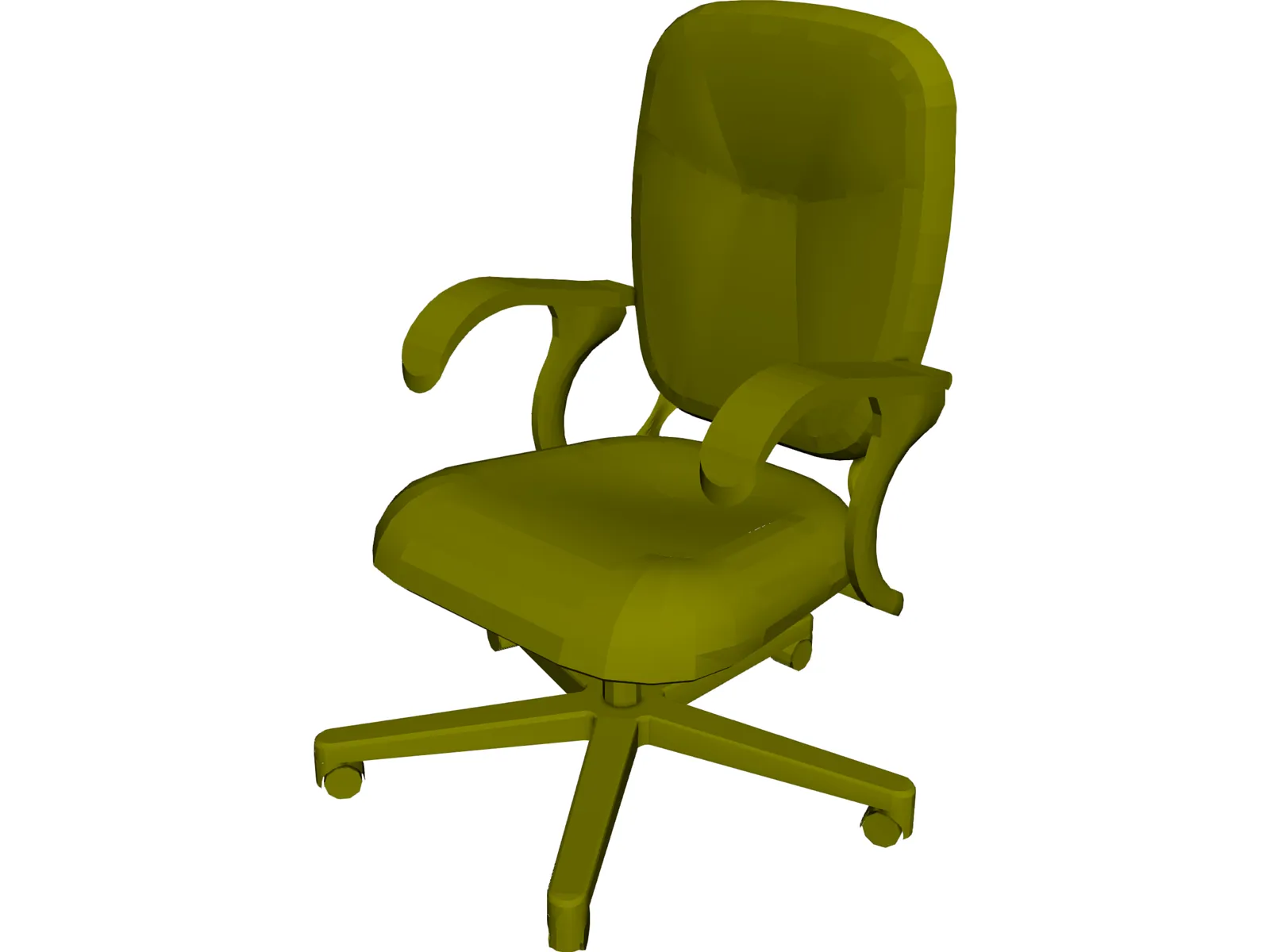 Allsteel Chair 8 3D Model