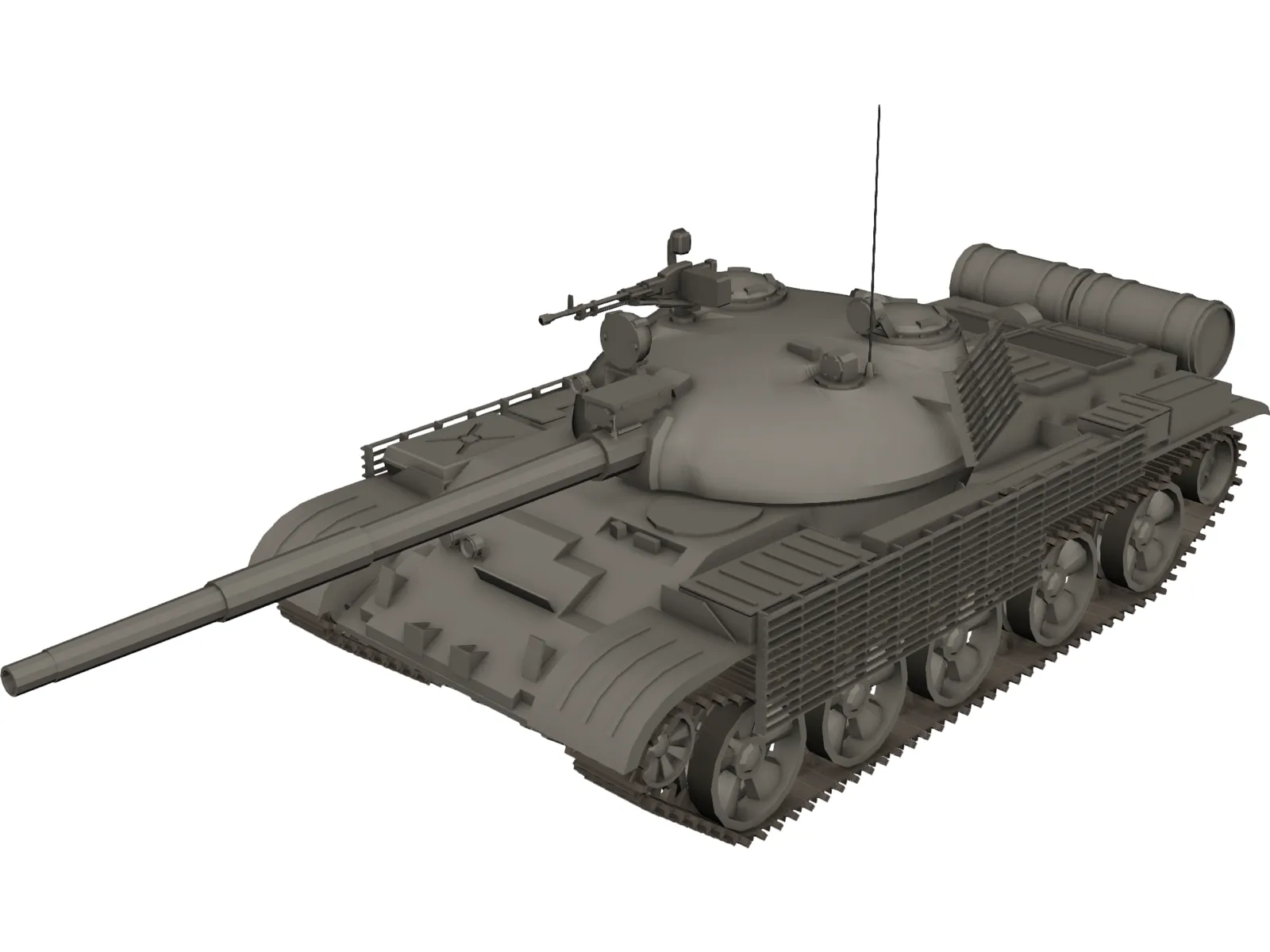 T-62 3D Model