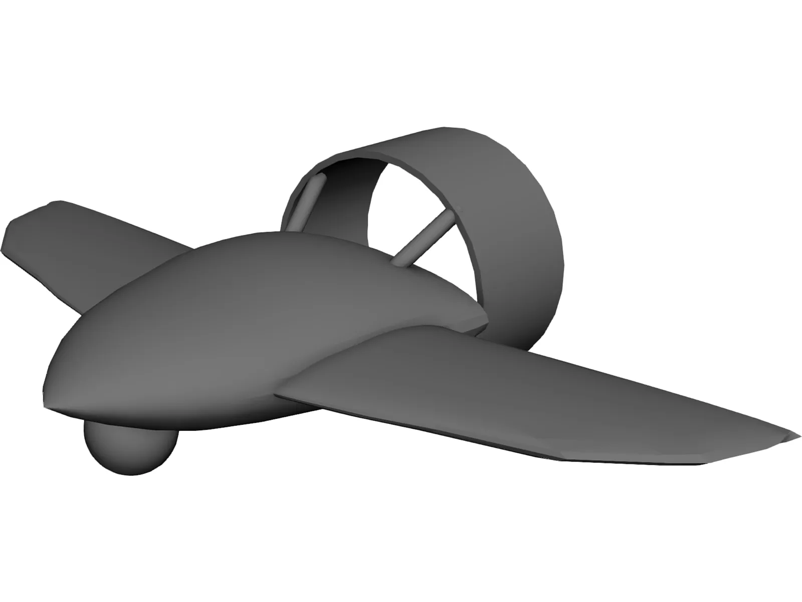 Aquila UAV 3D Model