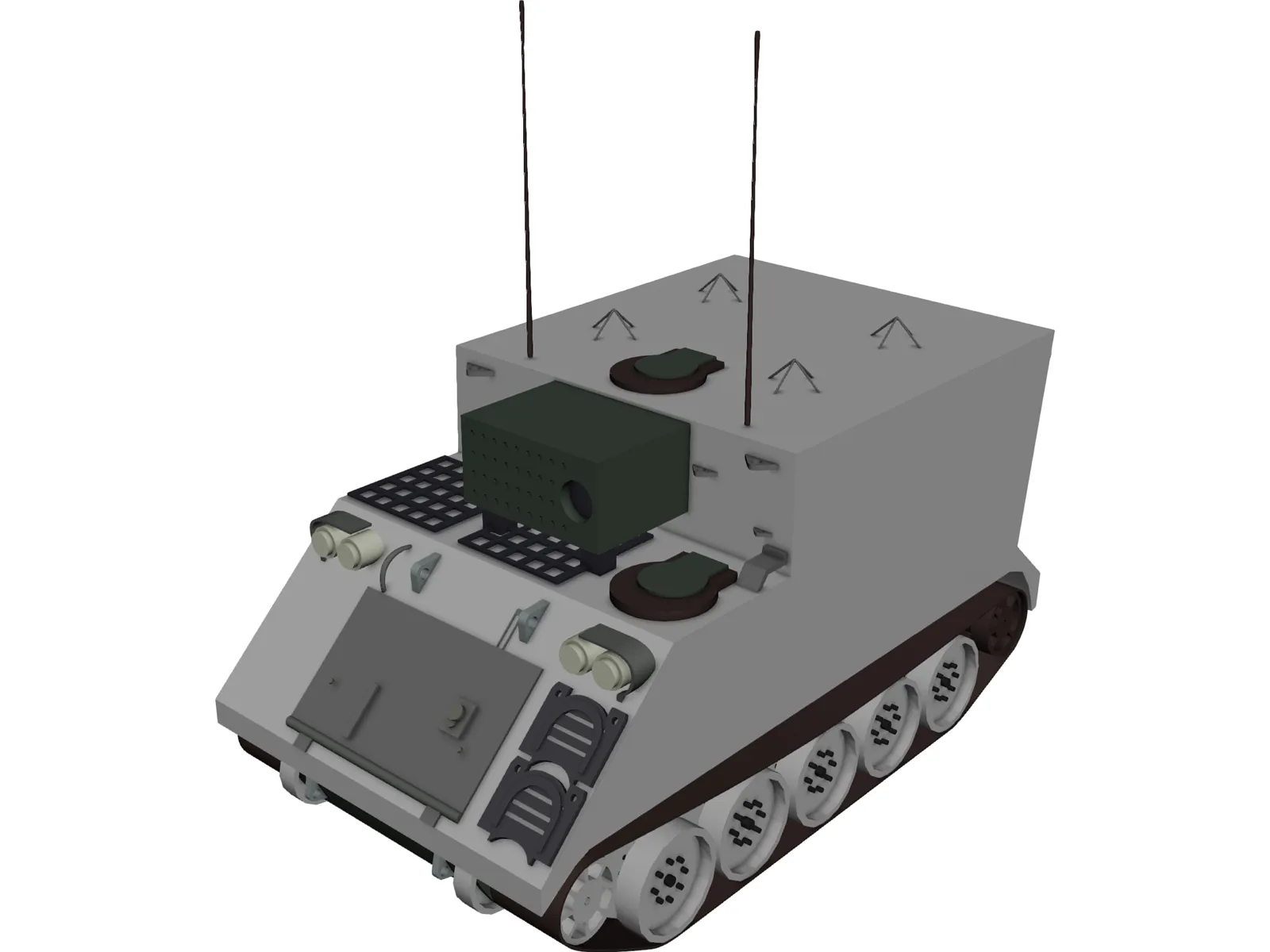 Command Vehicle 1068 3D Model