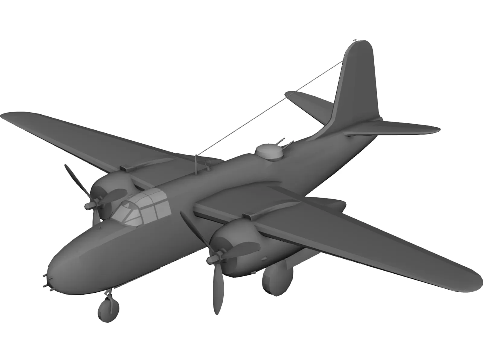 A-20 Havoc 3D Model