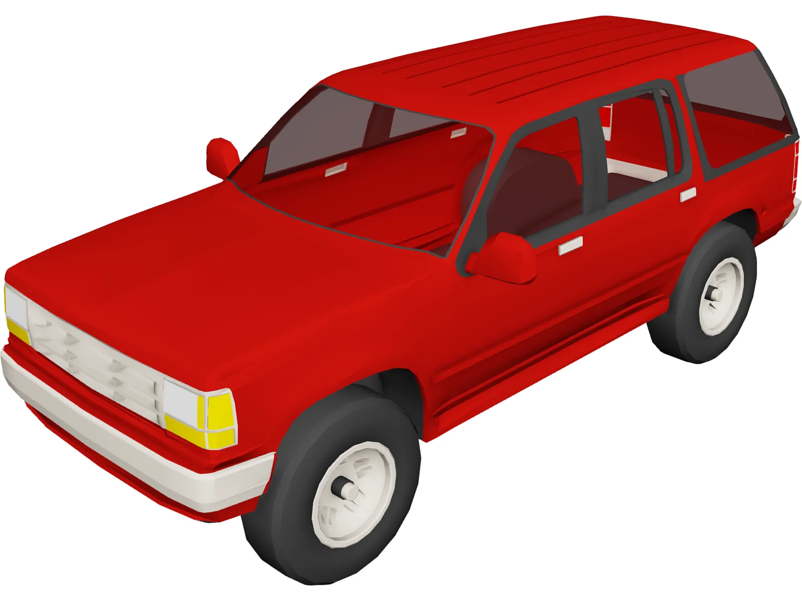 Ford Explorer (1993) 3D Model