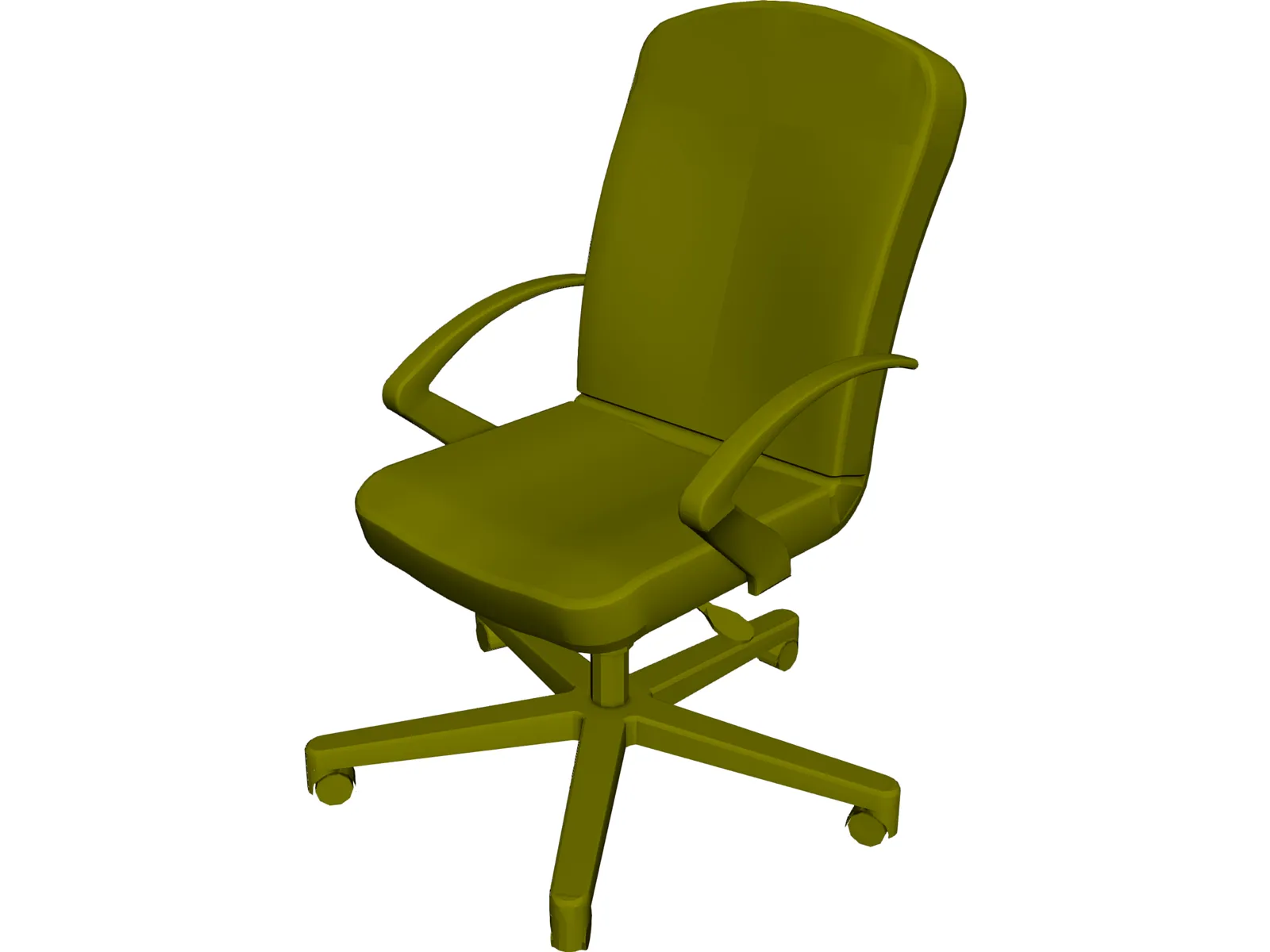 Allsteel Chair 10 3D Model