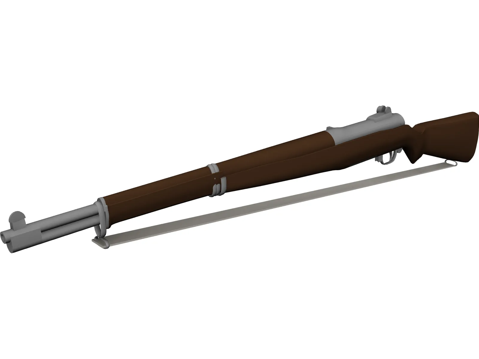 M-1 Garand 3D Model