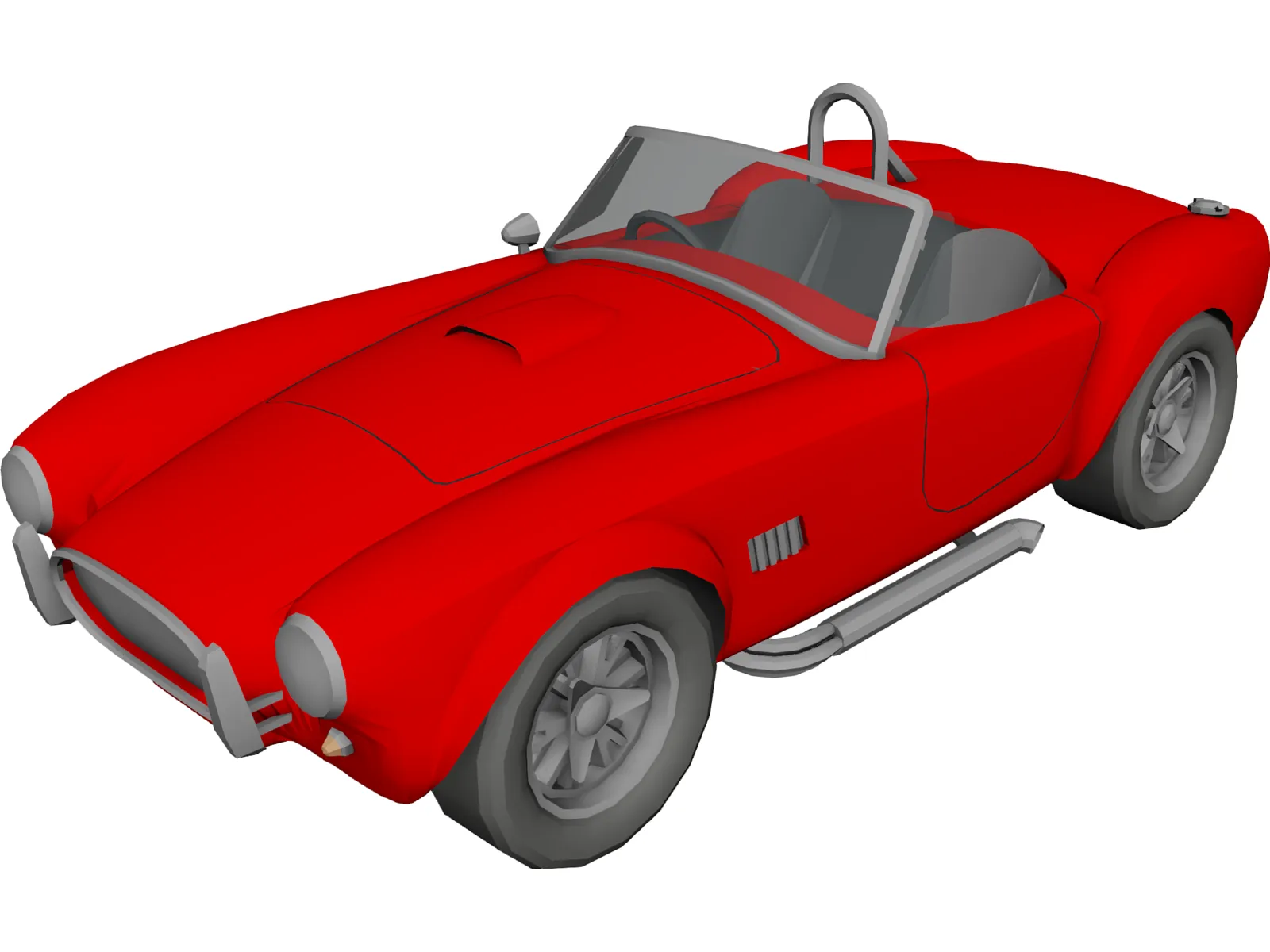 Ford Shelby Cobra 3D Model