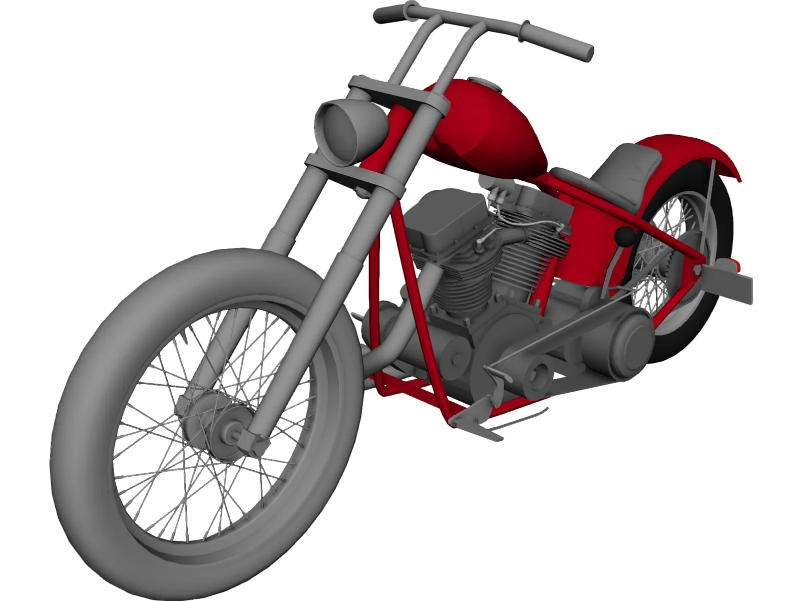 Pan Chopper 3D Model