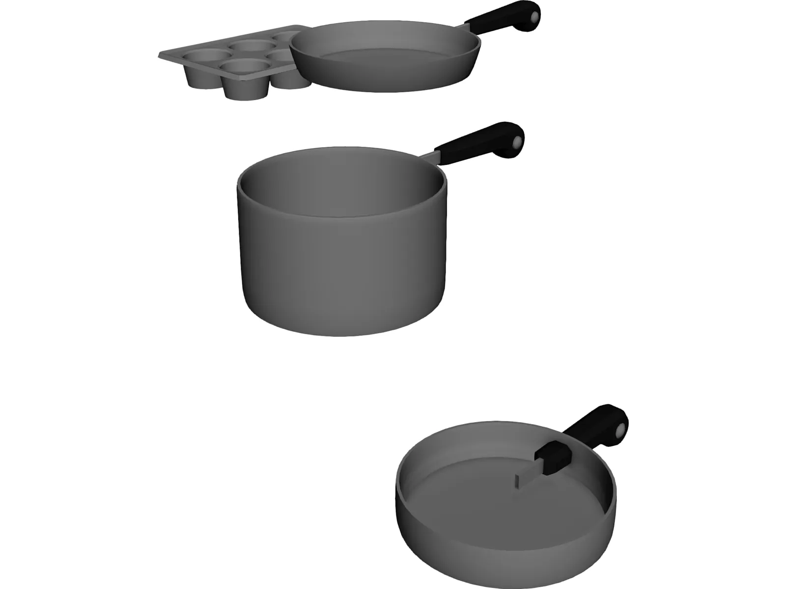 Cook Ware 3D Model