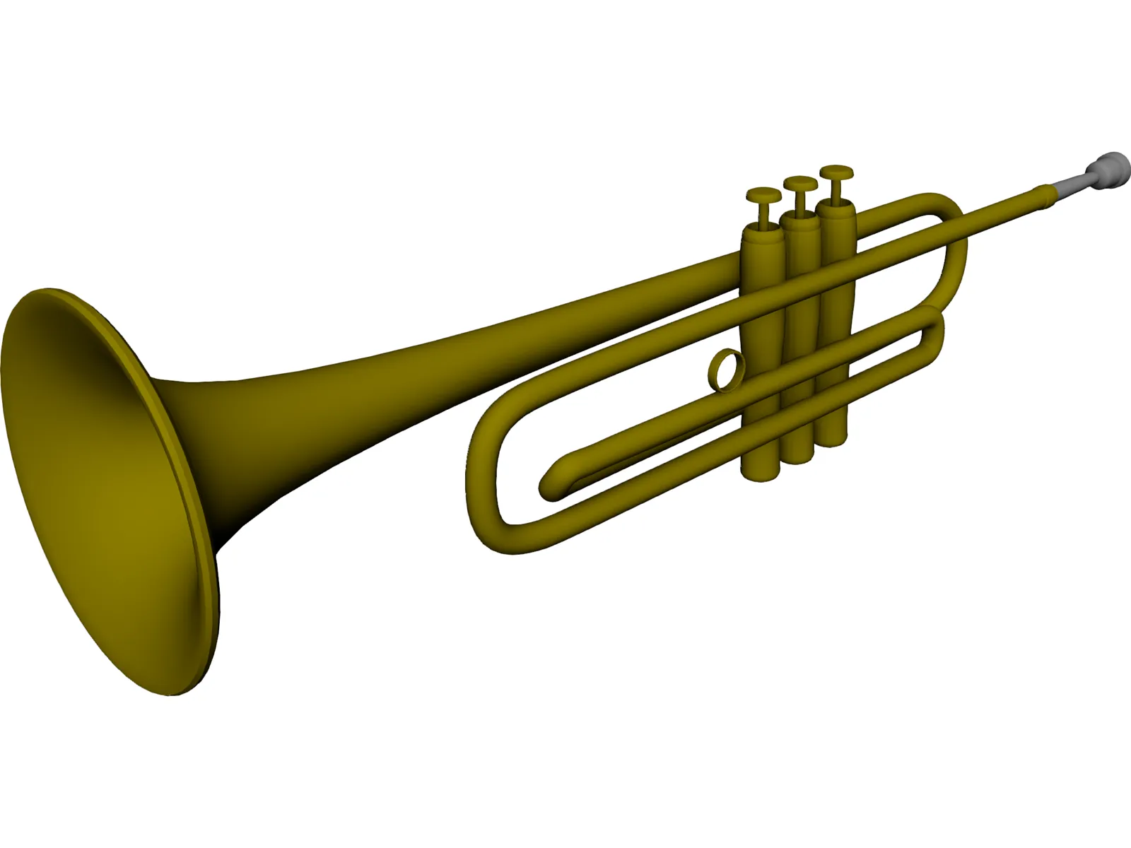 Trumpet 3D Model