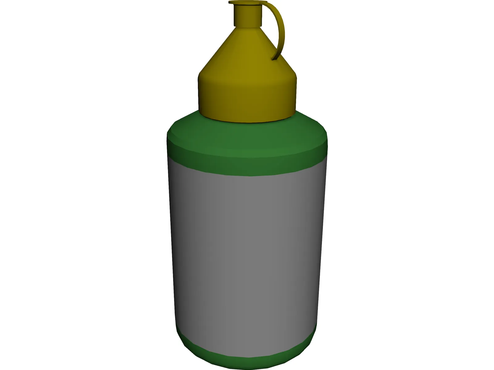 Paint Pot 3D Model