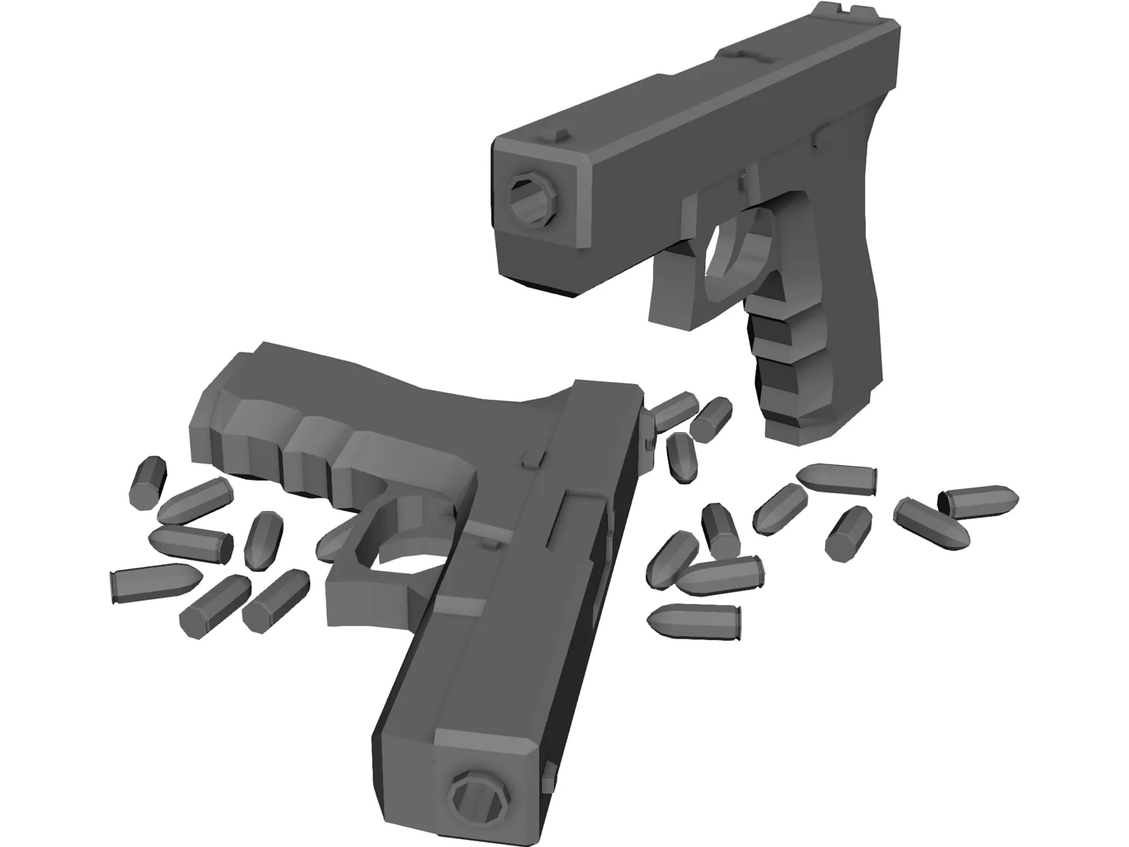 Glock 3D Model