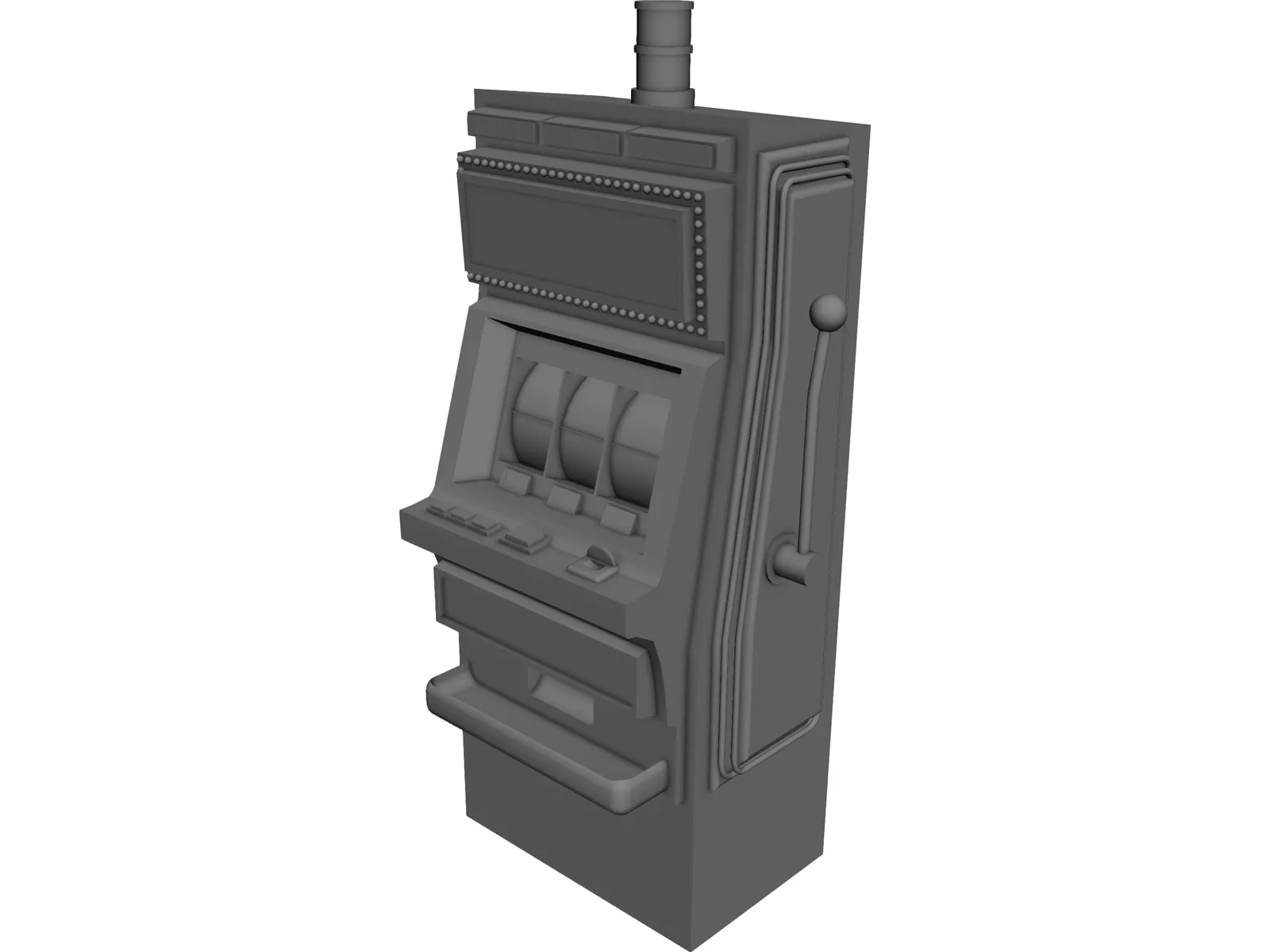 Slot Machine 3D Model